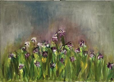 Prairie d'iris 2
